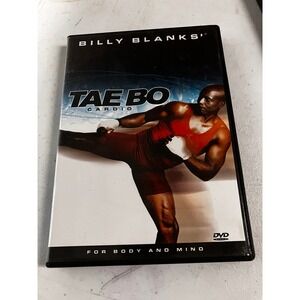 Billy Blanks Tae Bo Cardio DVD 2003 GoodTimes Entertainment Fitness Workout NTSC